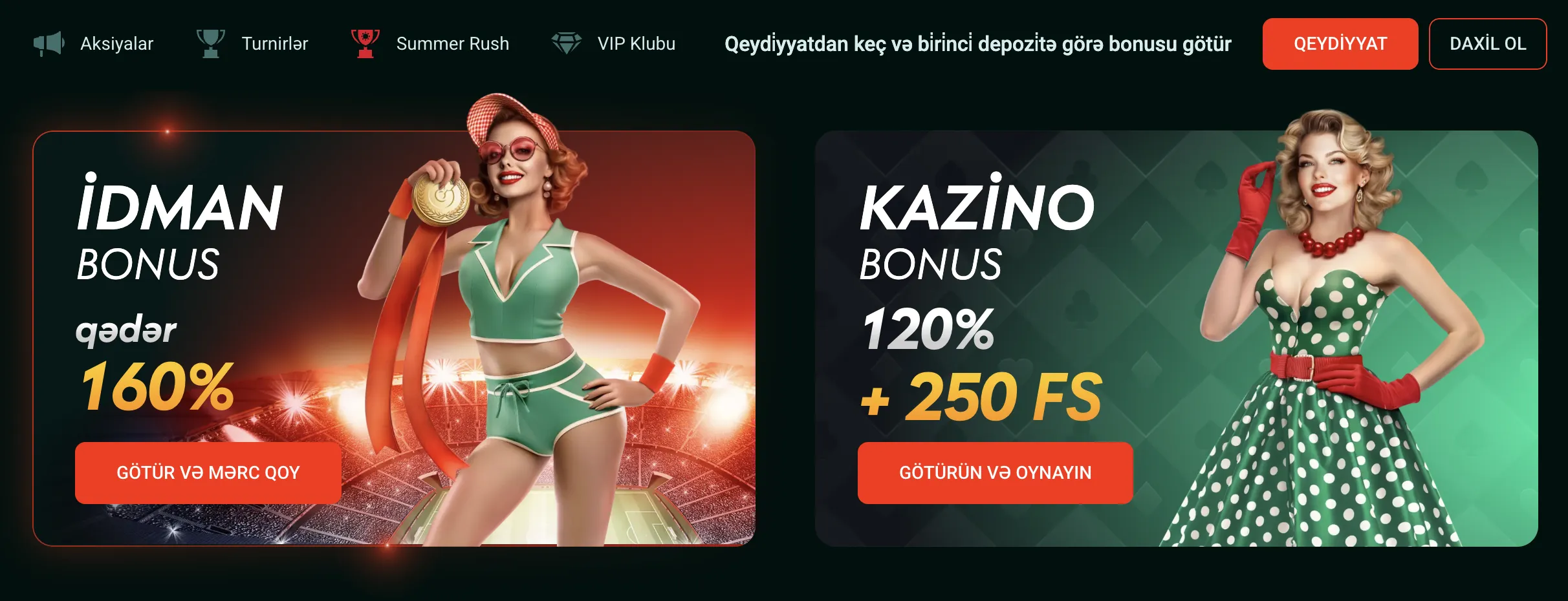 Pinco Az Casino bonuslar və xüsusi təkliflər